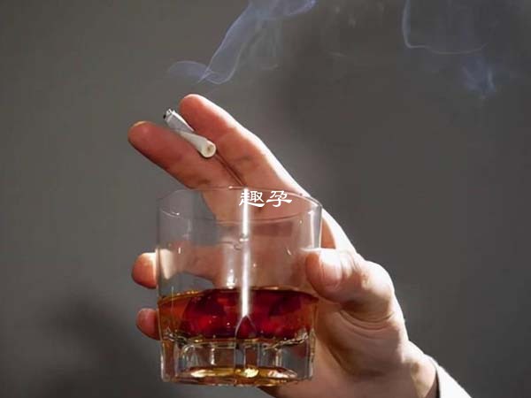 備孕男女禁止抽菸喝酒