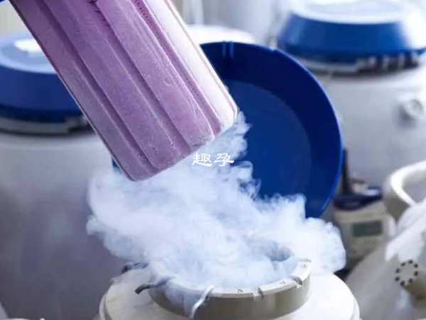 精子庫冷凍技術用液氮在-196儲存精液