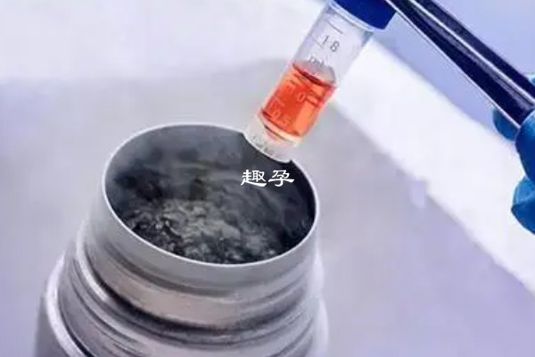 冷凍精子要放在零下196℃的液氮中